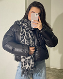 Палантин с леопардовым принтом 72447236\7