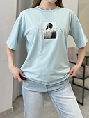 Футболка с принтом 72462700\474