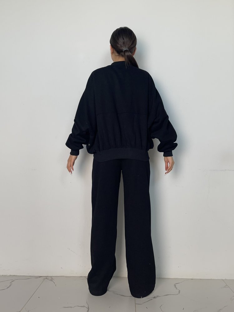 Спортивный костюм с брюками прямого кроя на кулиске 72454364\15