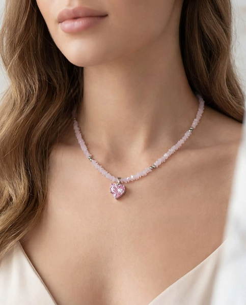 Чокер с сердечком 72462263\447