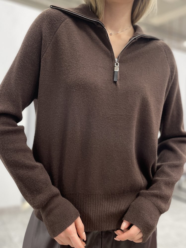 Джемпер на молнии 72460837\1013