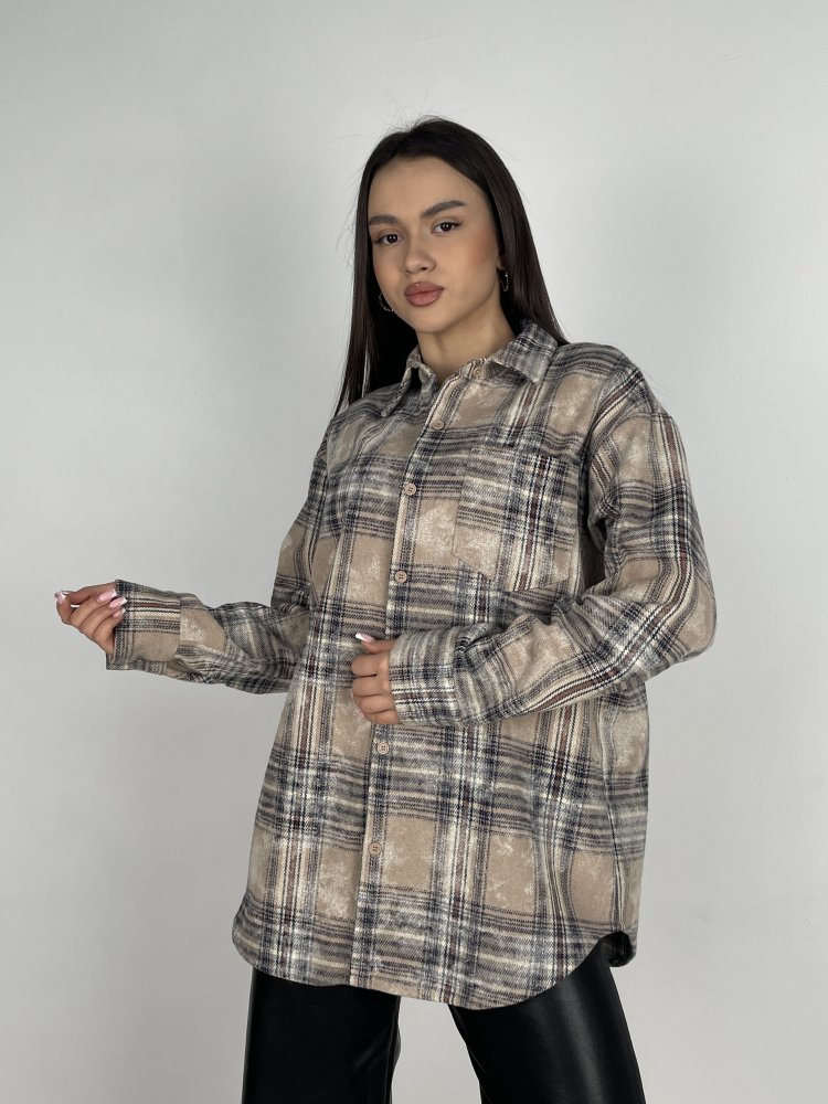 Рубашка в клетку Exclusive 72458199\19