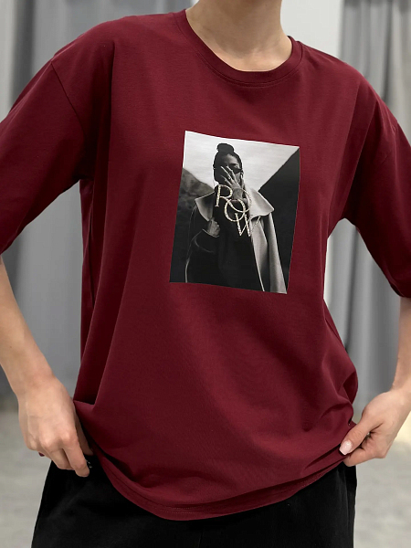 Футболка с принтом 72462706\1025