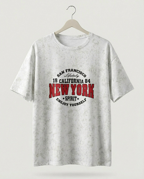 Футболка с принтом 72461901\751