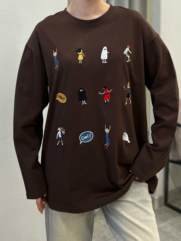 Лонгслив oversize 72462045\1013