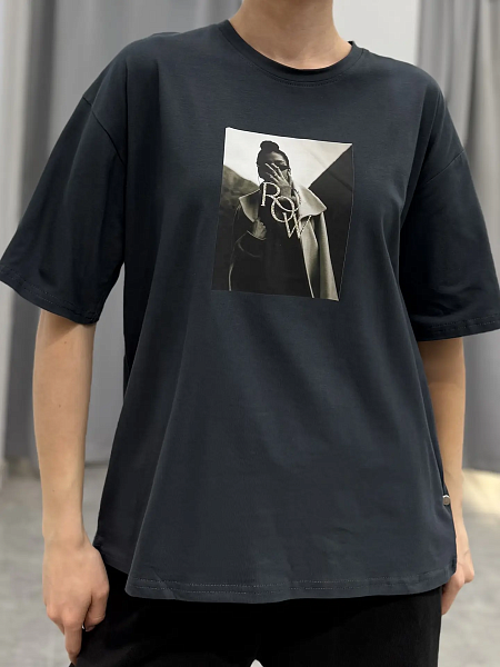 Футболка с принтом 72462706\1258