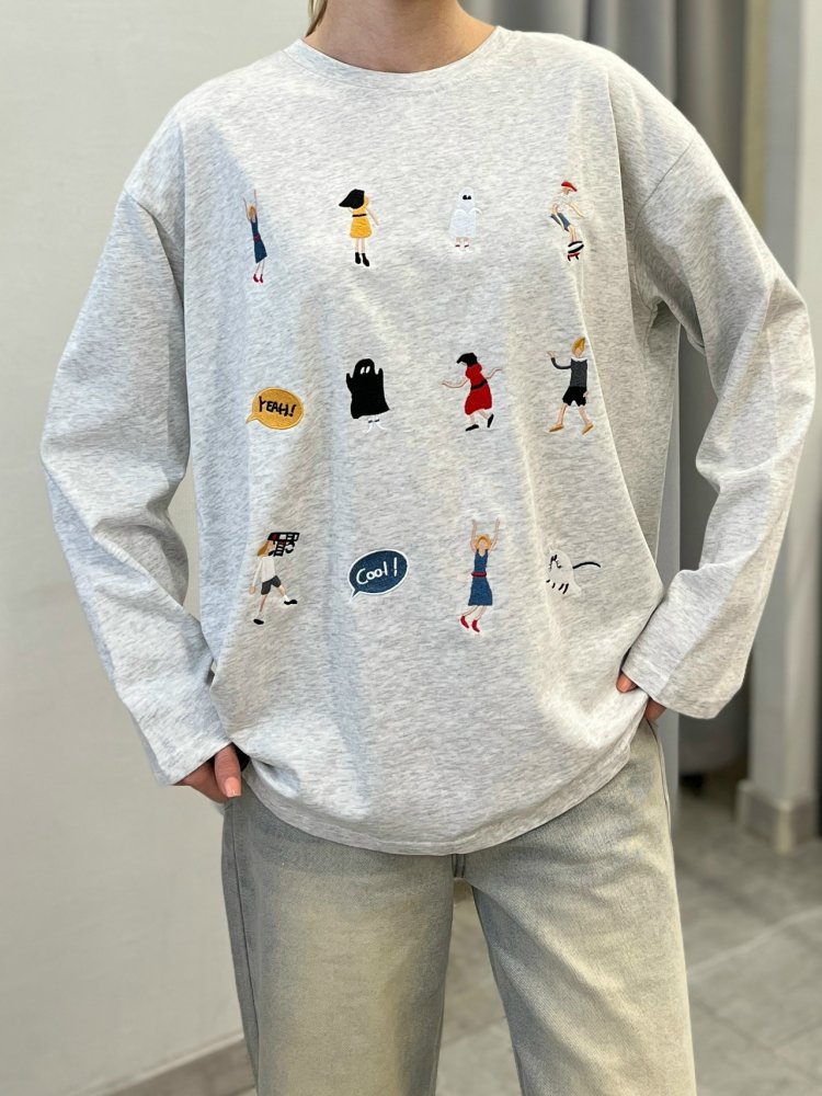 Лонгслив oversize 72462045\1225