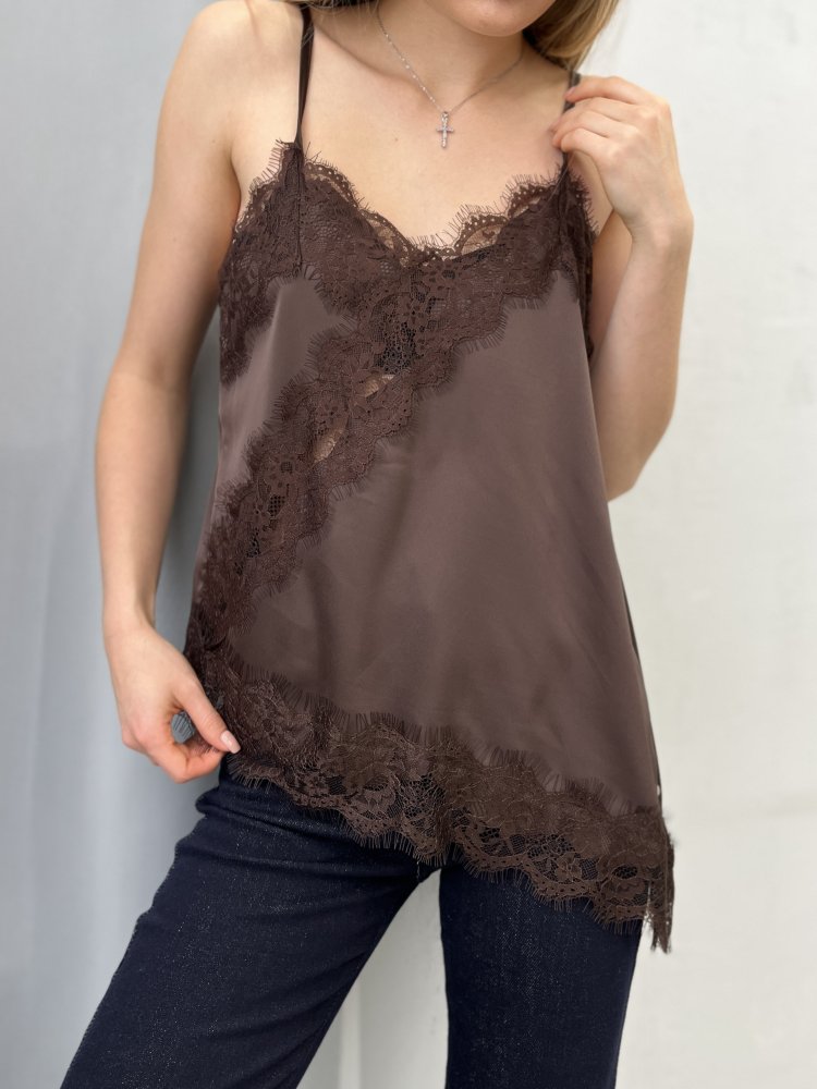 Топ с кружевом 72460764\1013