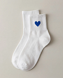 Носки с сердечками короткие 72438629\99