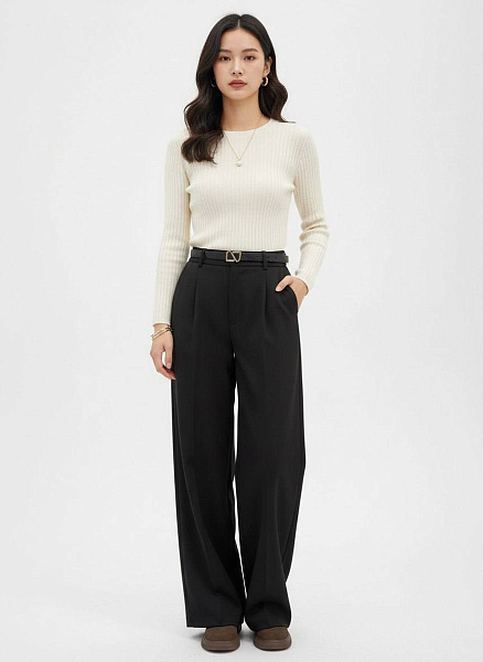 Брюки прямые 72460989\15