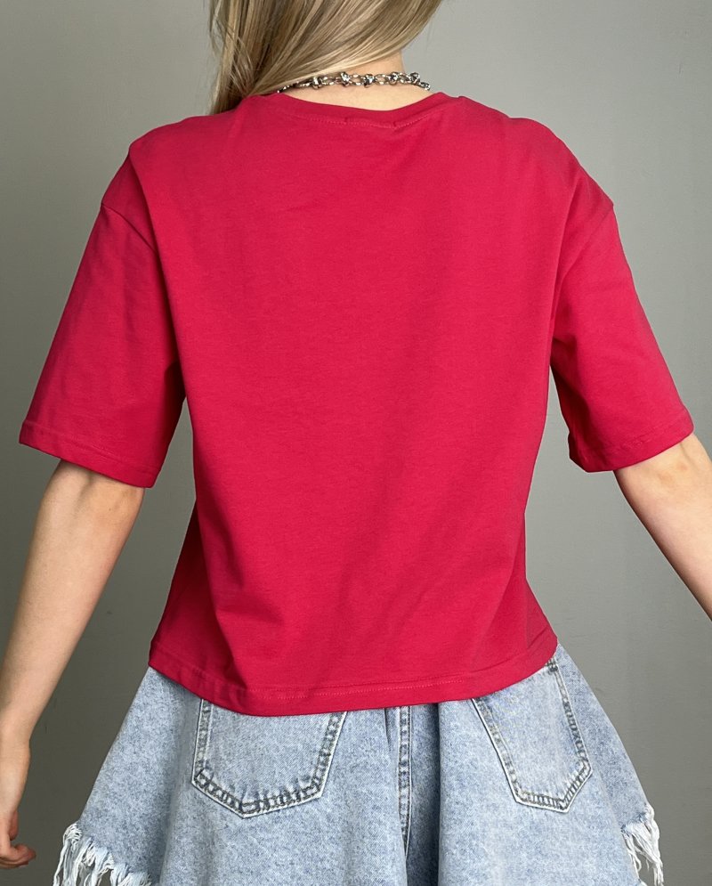 Футболка oversize укороченная SHOPDAANNA 72451116\1212