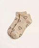 Носки короткие с сердечками 72461815\1017