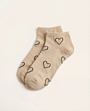 Носки короткие с сердечками 72461815\1017