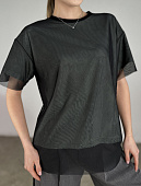 Футболка с сеткой SHOPDAANNA 72459678\1257
