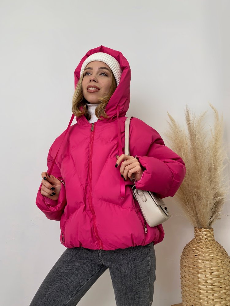 Куртка зефирка oversizе (демисезонная) 72421847\359