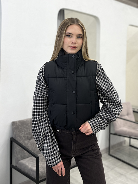 Жилет укороченный 72462055\15