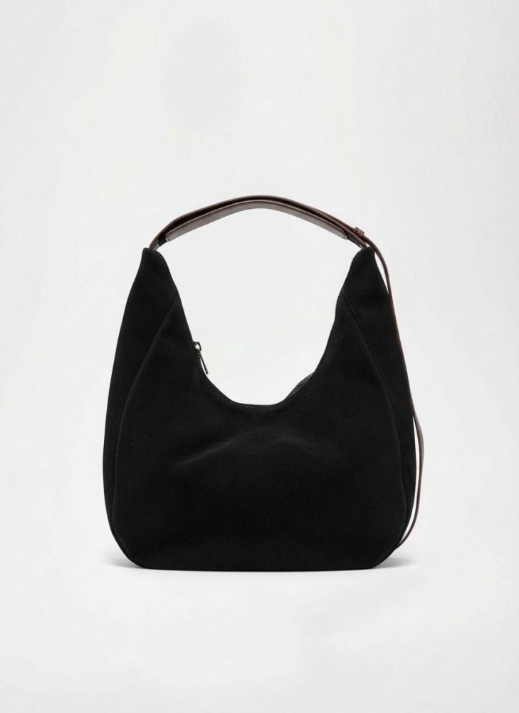 Сумка - хобо (искусственная замша) 72460922\15