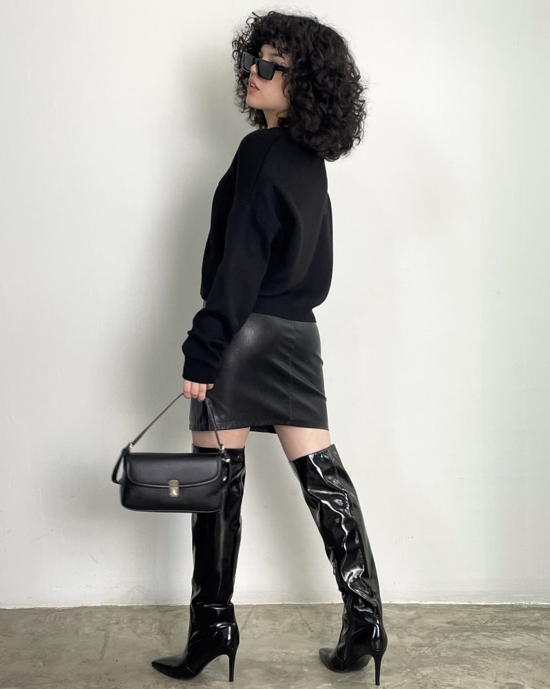 Юбка экокожа 72448071\15