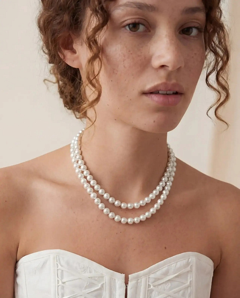 Бусы из искусственного жемчуга 72462346\1038