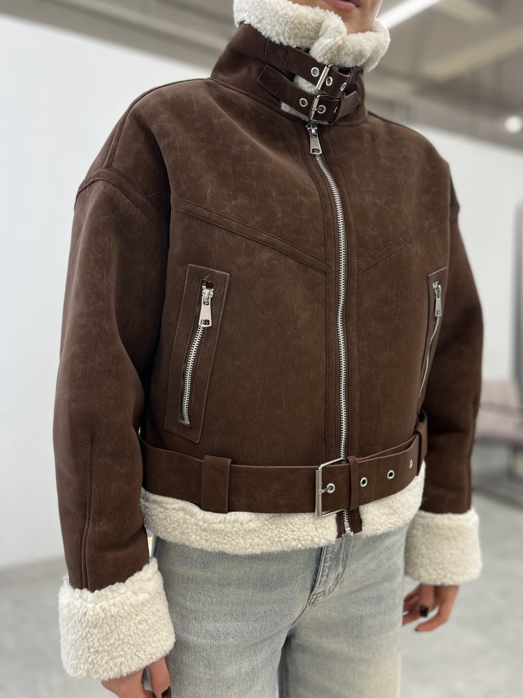 Дубленка пилот 72460559\1013