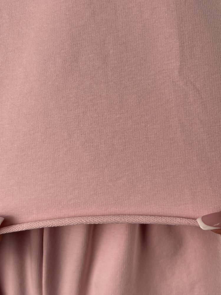 Футболка укороченная oversize, (футер 2х нитка) SHOPDAANNA 72453792\447