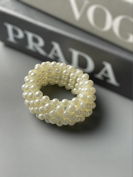 Резинка с бусинами для волос 72454676\1038