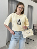 Футболка с принтом 72462700\725