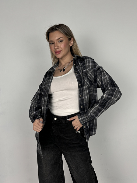 Рубашка SHOPDAANNA в клетку 72459023\1008