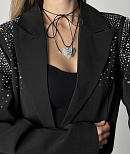 Чокер с сердцем К245 72457197\448