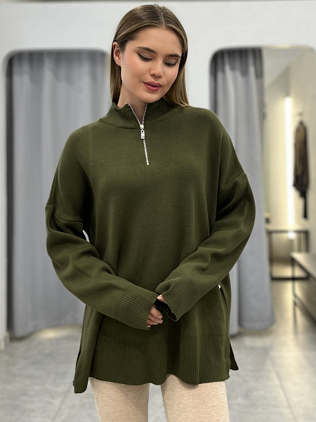 Джемпер на молнии Турция 72461802\709