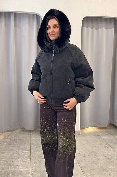 Куртка с капюшоном (зима) 72463879\15