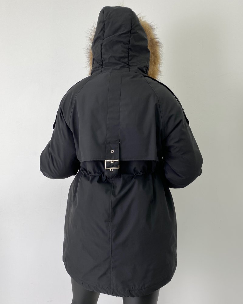Куртка удлиненная с капюшоном (зима) 72430187\15
