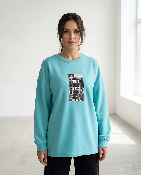 Свитшот с принтом SHOPDAANNA 72462559\20