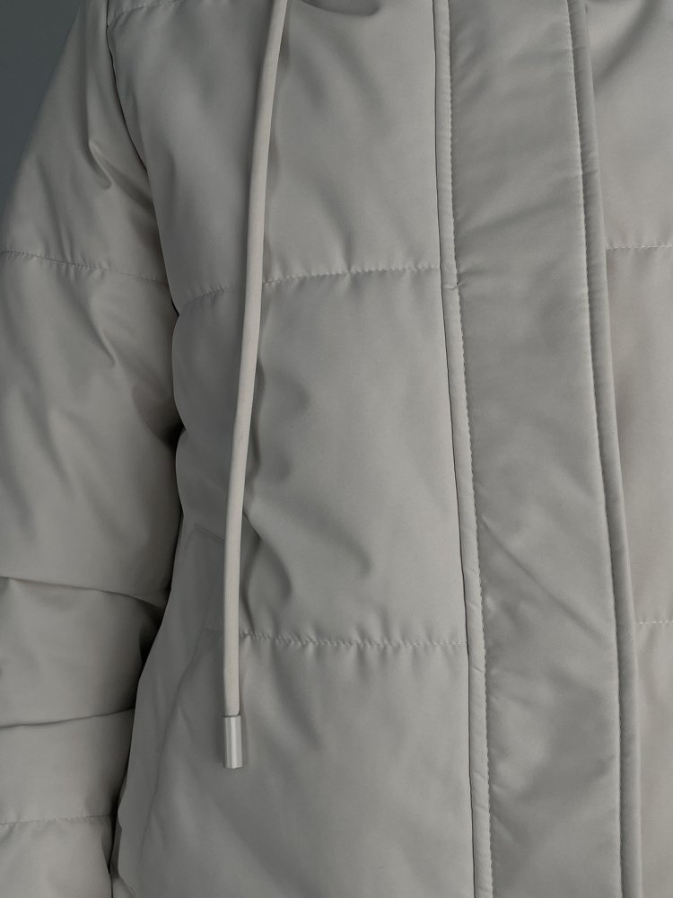 Куртка стеганая с капюшоном (демисезонная) 72455102\25