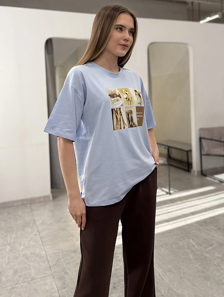 Футболка с принтом 72462711\20