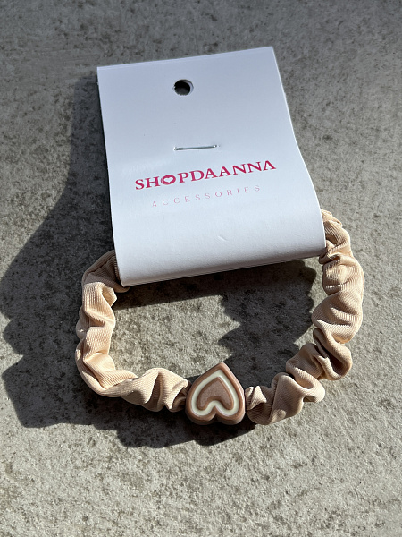 Резинка для волос с сердцем 72458858\1017