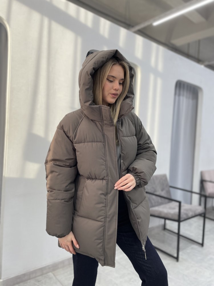 Куртка с капюшоном (зима) 72460842\1013