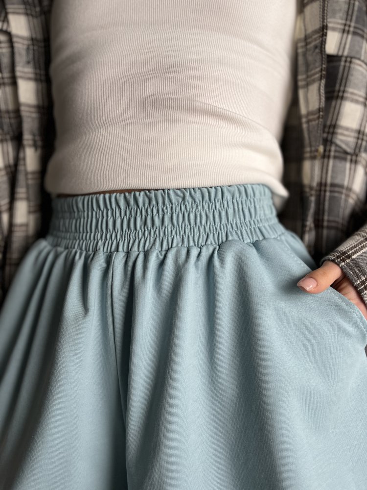 Шорты-юбка SHOPDAANNA  (футер 2х нитка) 72460005\20