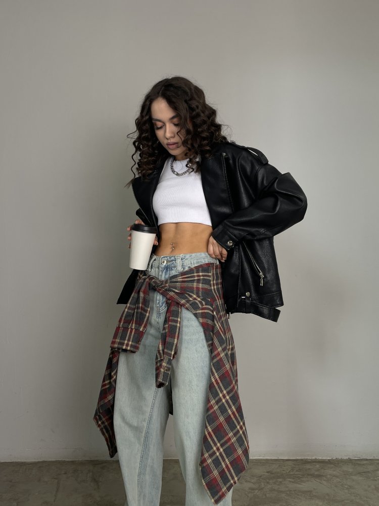 Куртка косуха (экокожа) 72452028\15