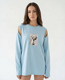 Лонгслив с принтом SHOPDAANNA 72462553\20