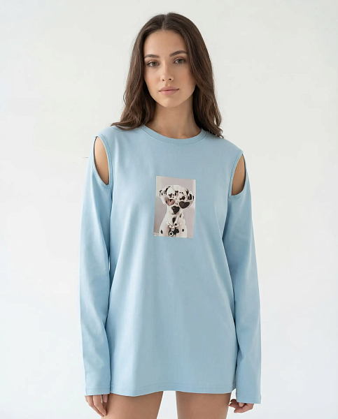 Лонгслив с принтом SHOPDAANNA 72462553\20