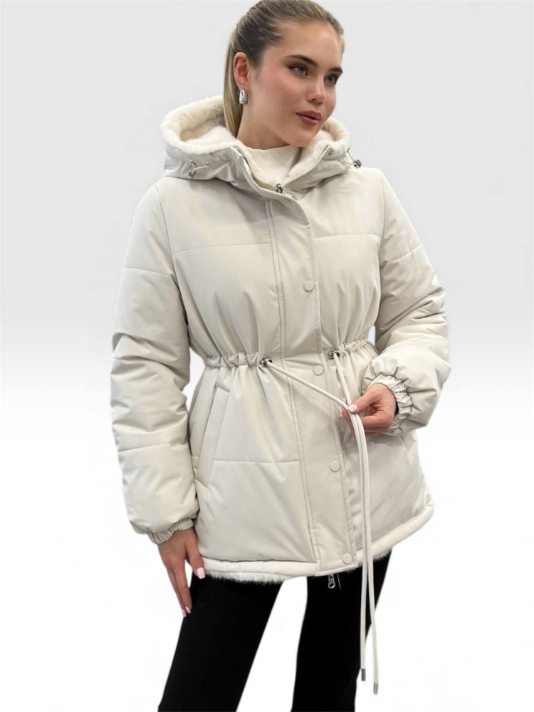 Куртка двустороняя с капюшоном 72461211\751