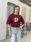 Футболка с принтом 72462700\1025