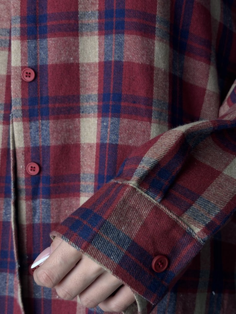 Рубашка в клетку 72454433\432