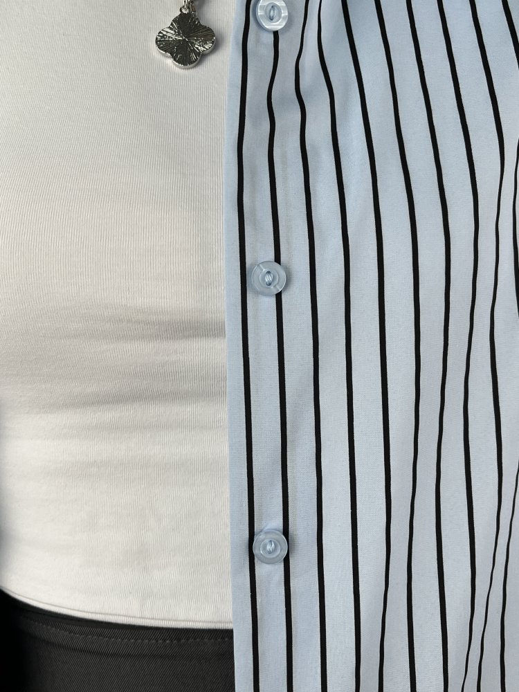 Рубашка SHOPDAANNA в полоску 72454767\20