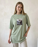 Футболка с принтом SHOPDAANNA 72462864\805