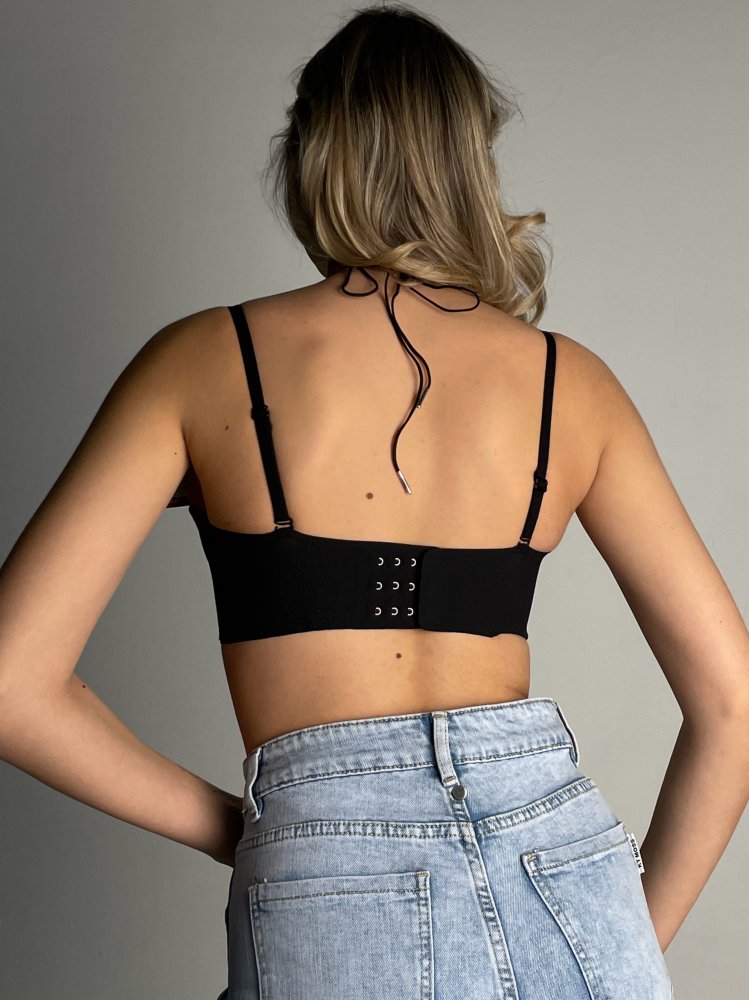 Бюстгальтер без косточек в рубчик Excluzive 72458581\15