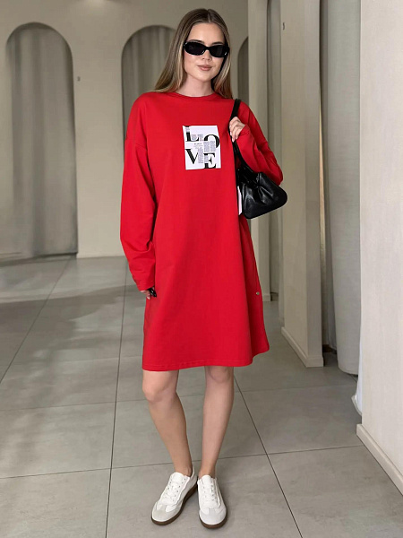 Платье принтом SHOPDAANNA 72463087\17