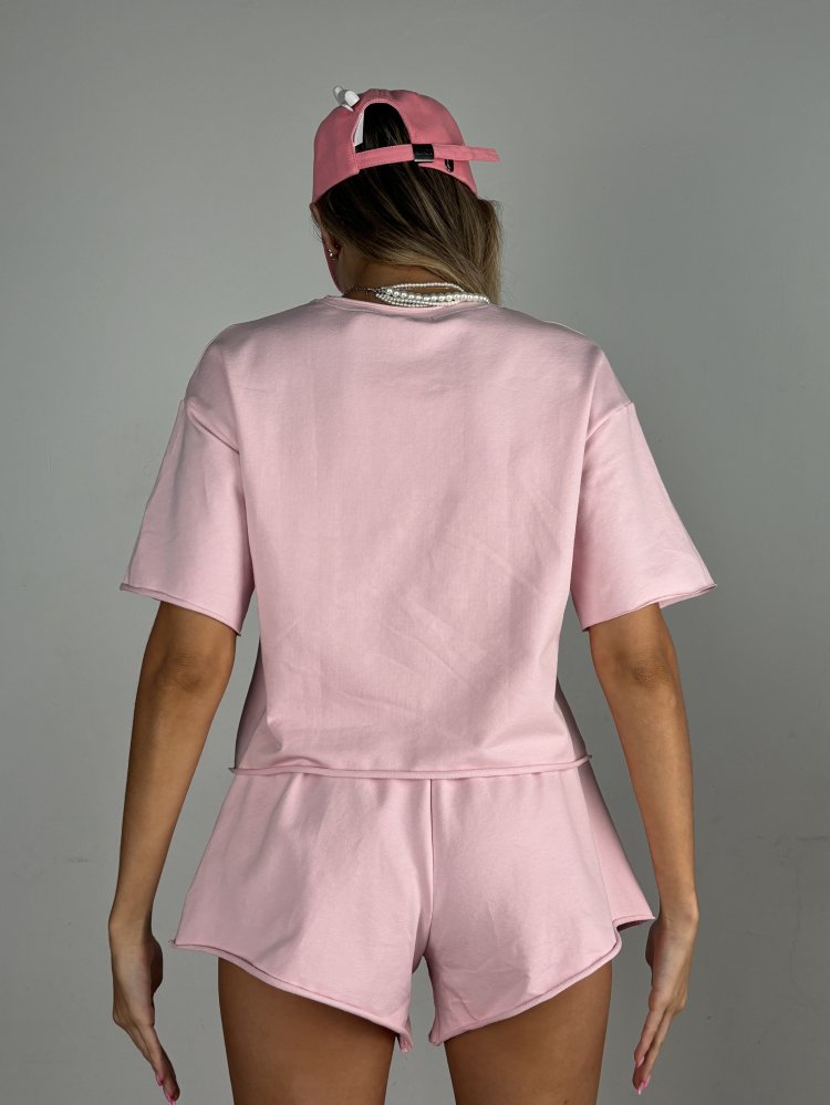 Футболка укороченная oversize, (футер 2х нитка) SHOPDAANNA 72453792\447