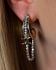Серьги  (гипоаллергенный сплав) 72445811\448